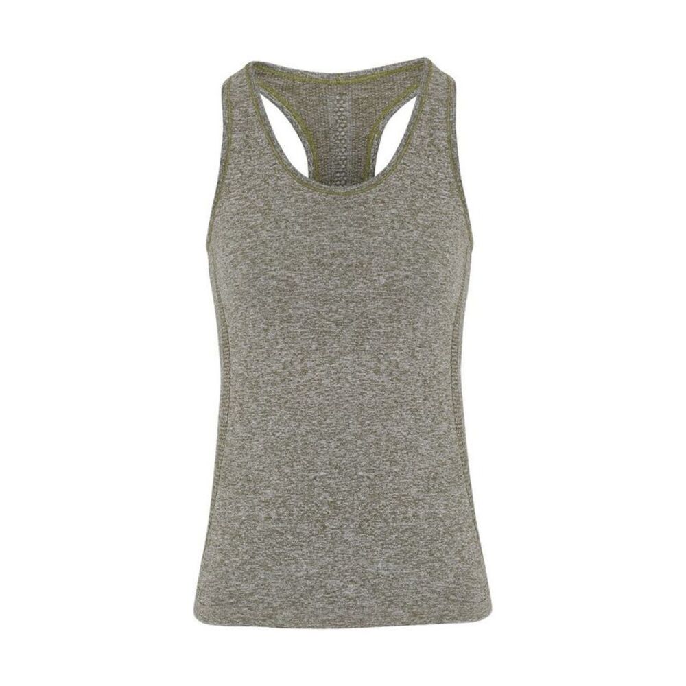 TriDri Womens/Ladies Seamless 3D Fit Multi Sport Sculpt Undershirt / Olive